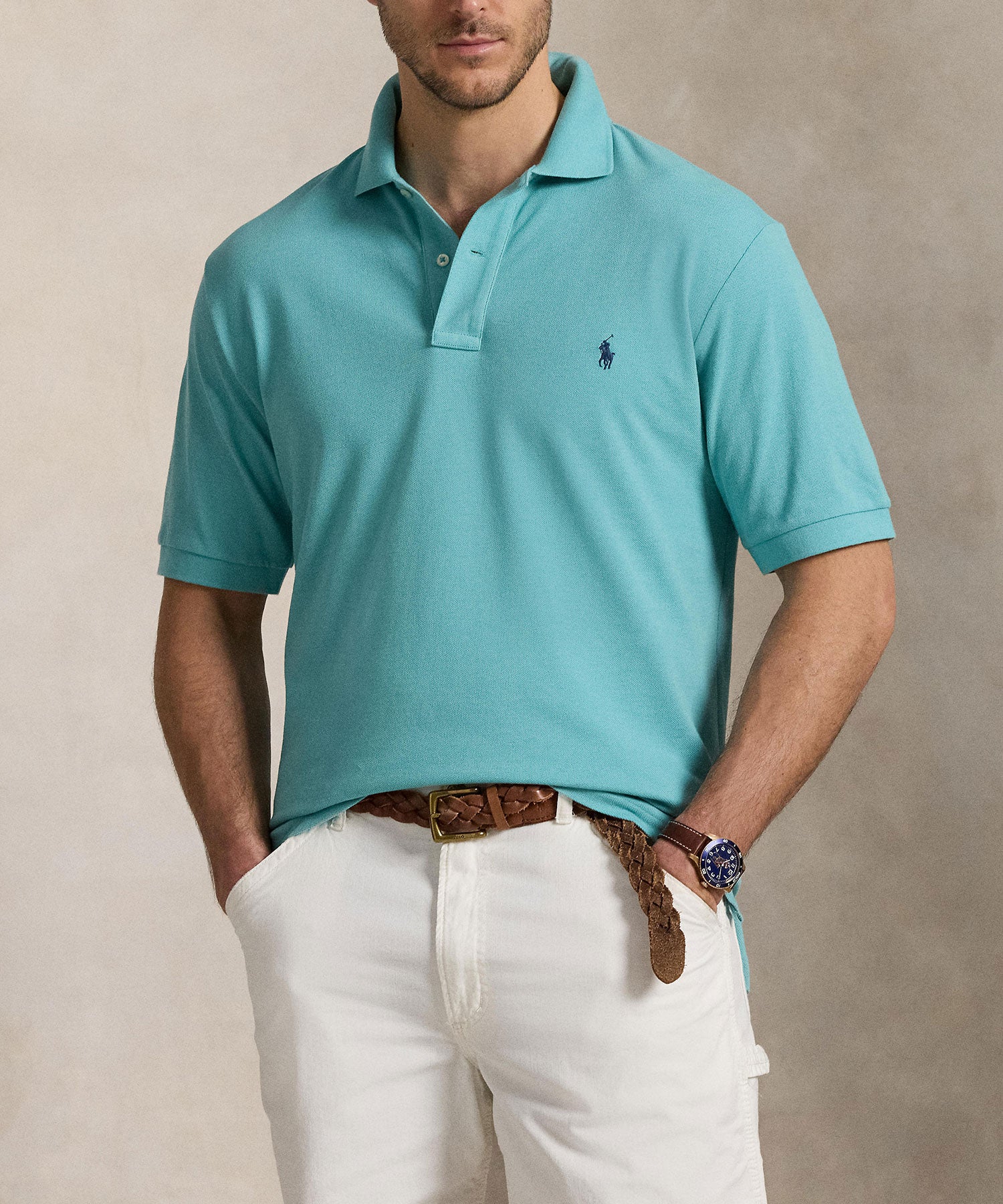 Polo Ralph Lauren Big & Tall Classic Polo Shirt - Dune | Westport