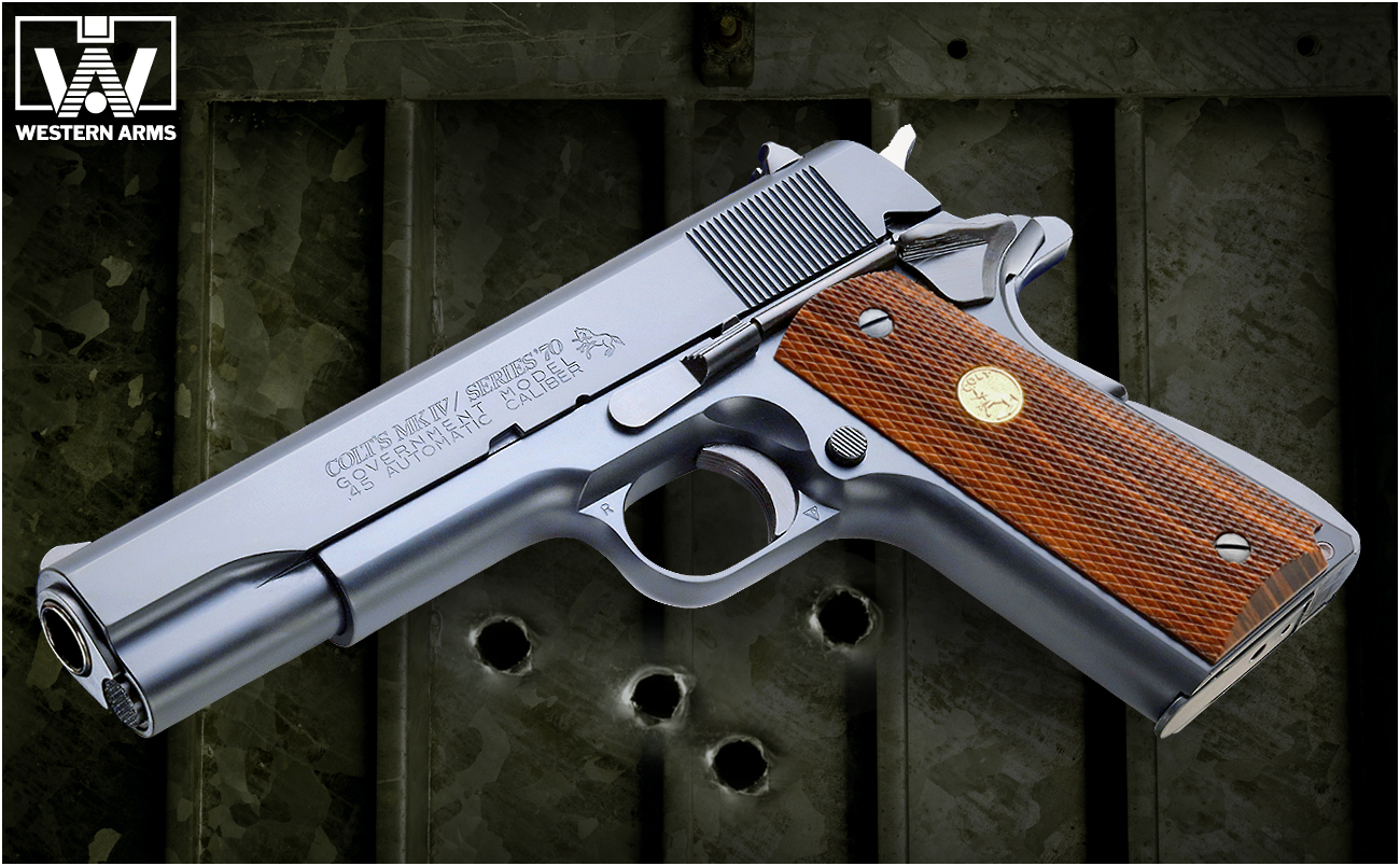 人気モデルが待望の復活！「WA コルトMkIVシリーズ70 ガンブラックver