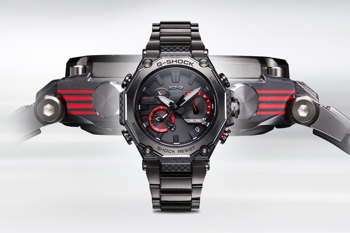 積層カーボンベゼルフレームで軽量化したG-SHOCK「MT-G」 - Impress Watch