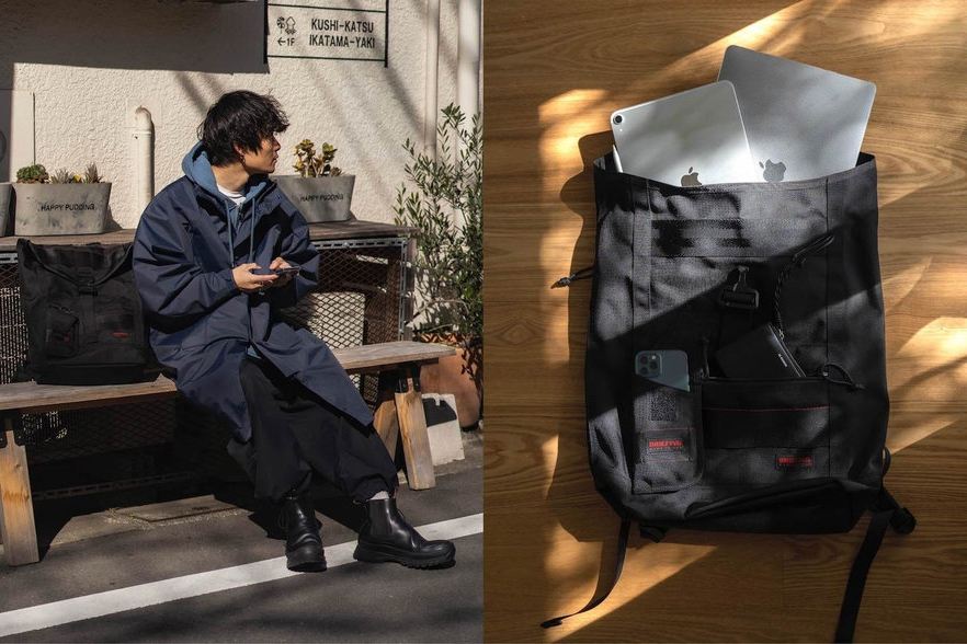 BRIEFING、復刻モデルとアクセサリーをセットに。バックパックやトート