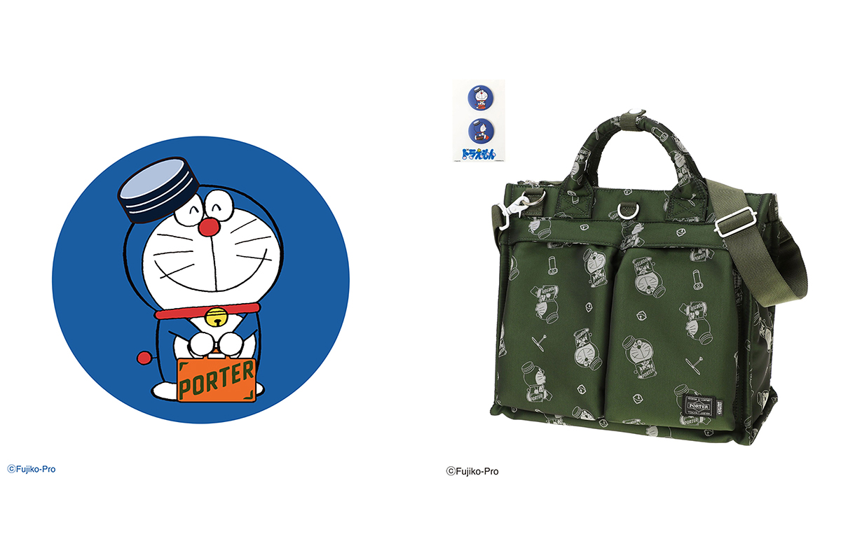 ドラえもん×PORTER」発売 バッグ・ウォレット・Tシャツ - Impress Watch