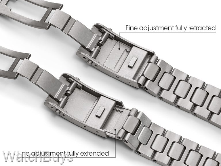 Sinn Bracelet - 356, 556 H-Link Steel - Satinized Finish - Quick