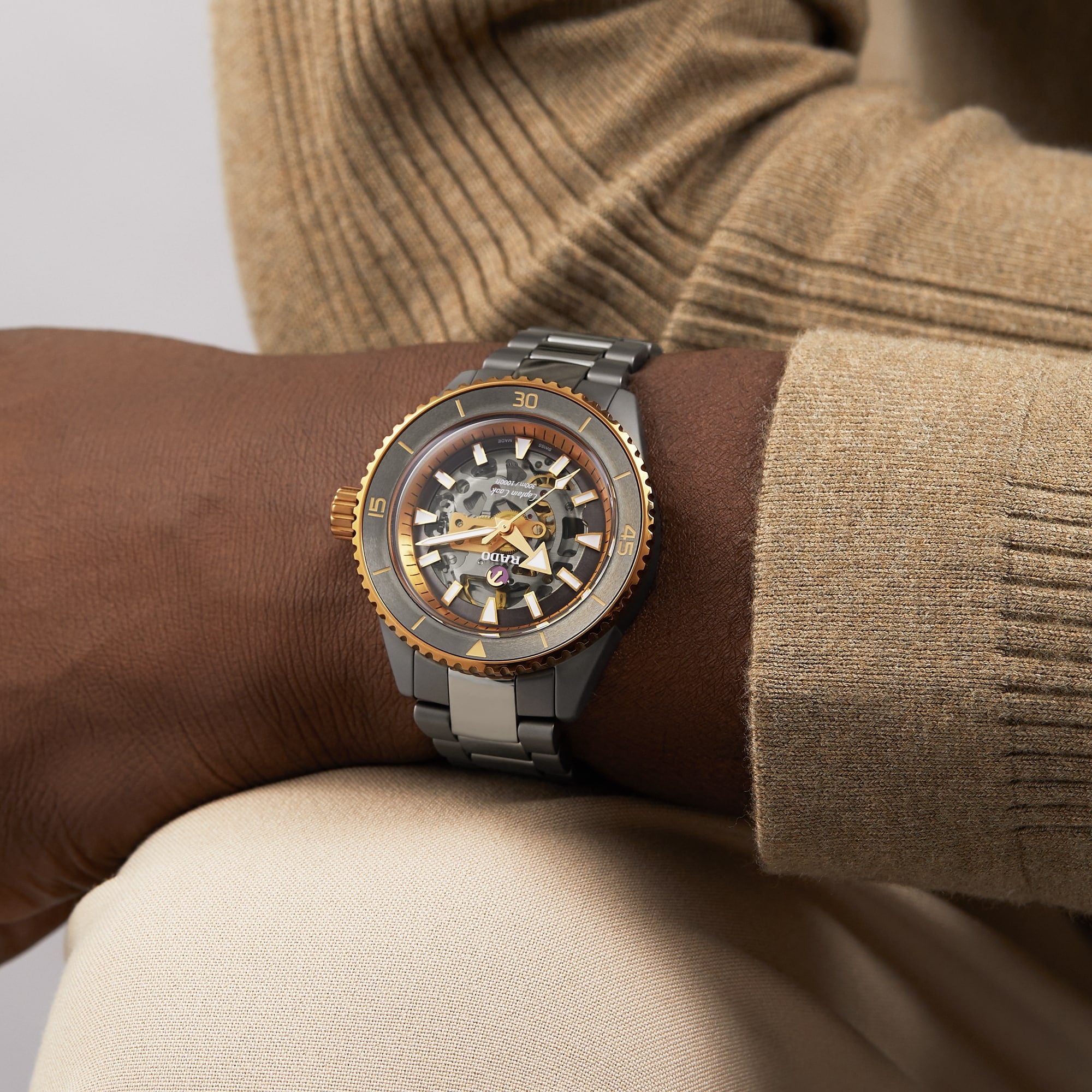 Rado Captain Cook High-Tech Ceramic Skeleton