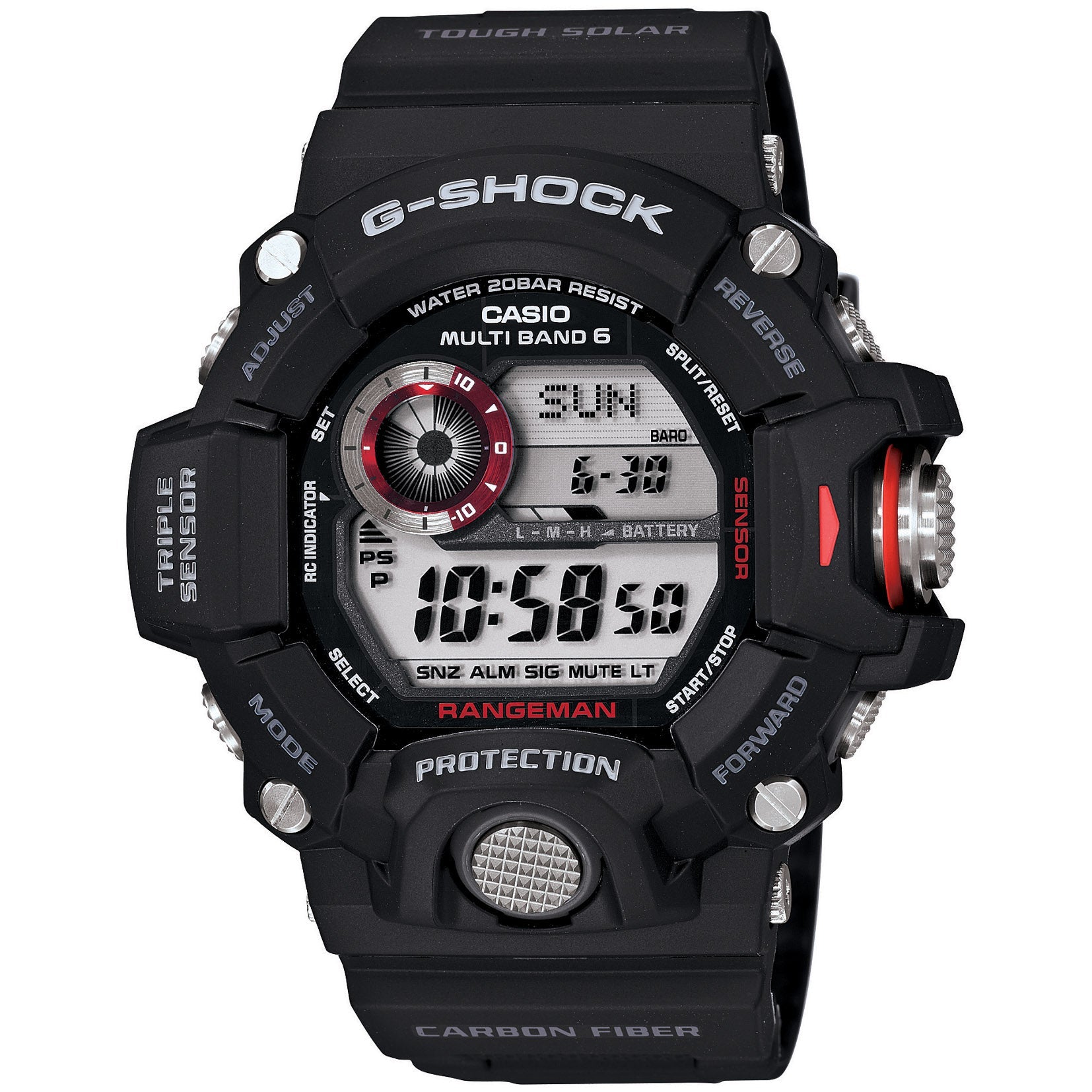 G-Shock Rangeman GW9400 Black | Watches.com