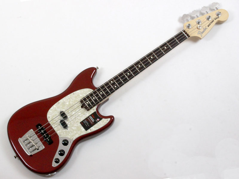 Fender フェンダー American Performer Mustang Bass Aubergine【USA