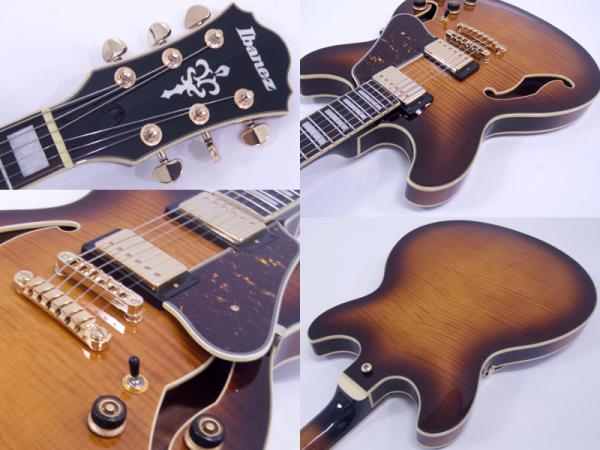 米*栖様 アイバニーズセミアコースティック ギター AS93FMーVSL 5Bー