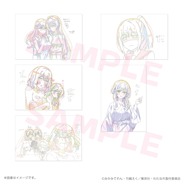原画ポストカードセット | PRODUCTS | TVアニメ わたなれ『わたしが