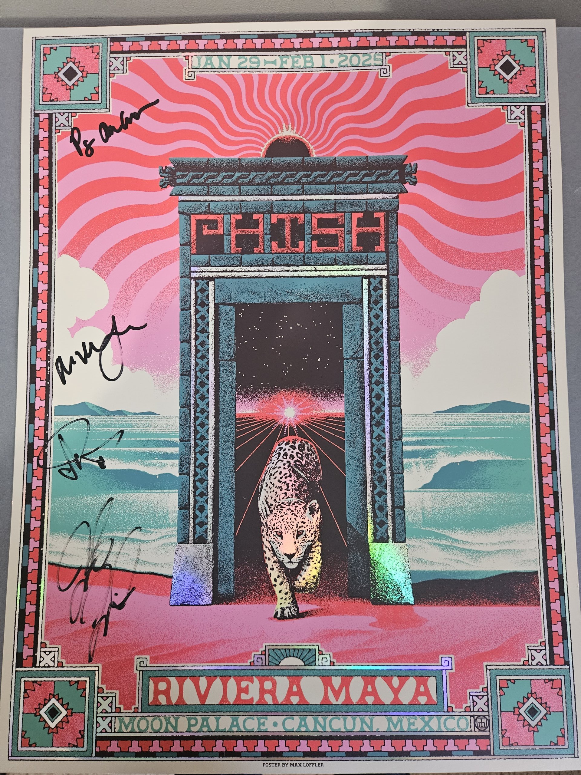 The WaterWheel Foundation | Albany, NYE, and Mexico signed poster