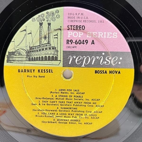 BARNEY KESSEL / Bossa Nova (LP) / Reprise | WAXPEND RECORDS