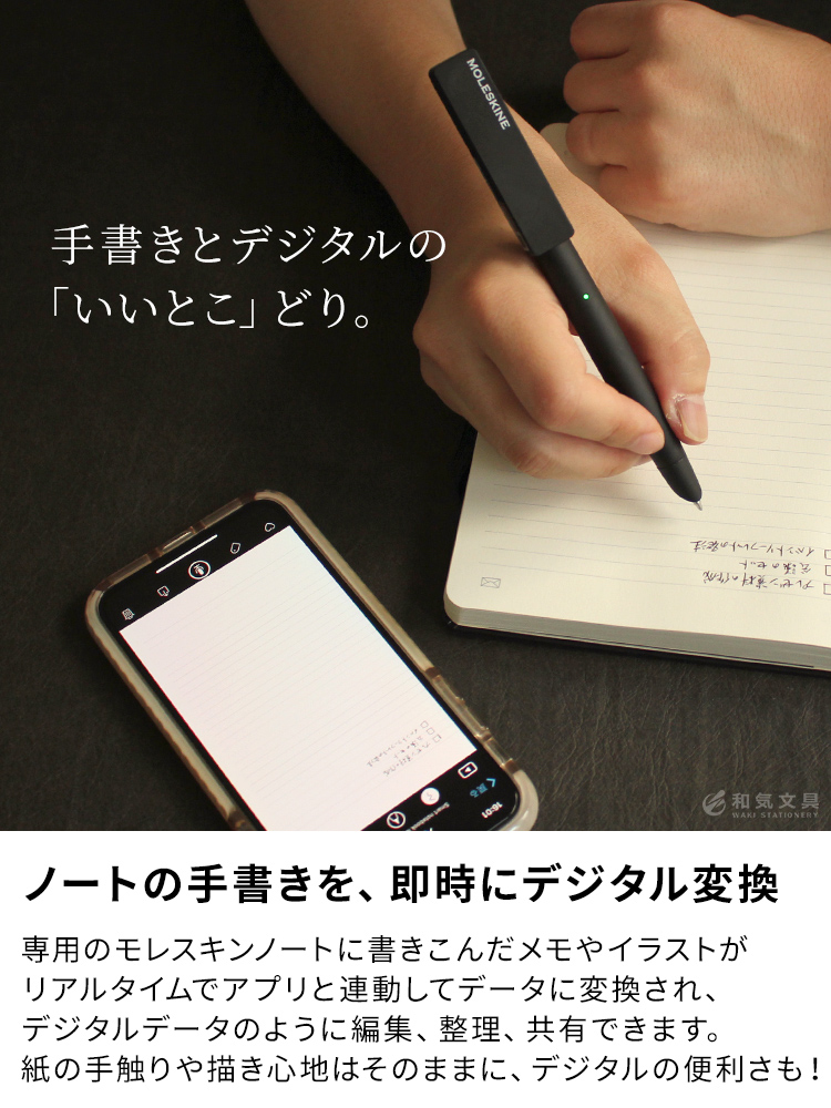 モレスキン スマートライティングセット[スマートペン + スマート