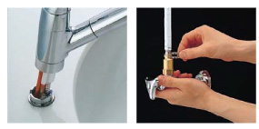 SF-NB451SX | 格安・激安 リクシル(INAX)水栓金具キッチン用 タッチ