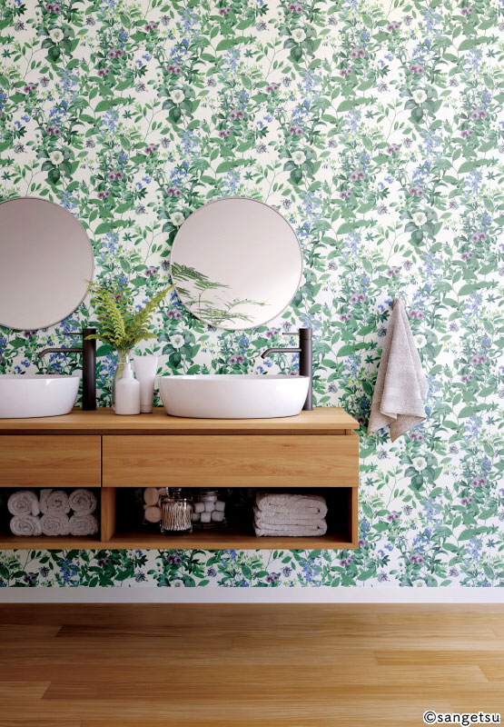 FE76809 [ナチュラル・ボタニカル] サンゲツ 壁紙 FINE ファイン 2023