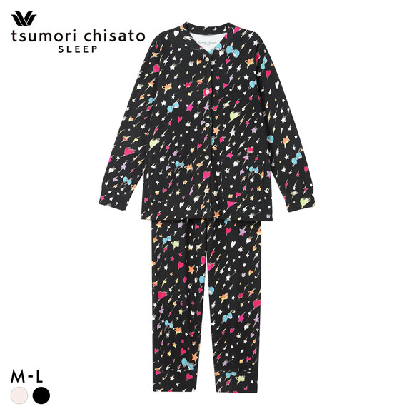 ワコール ツモリチサト スリープ 不思議の国 長袖 シャツパジャマ 上下