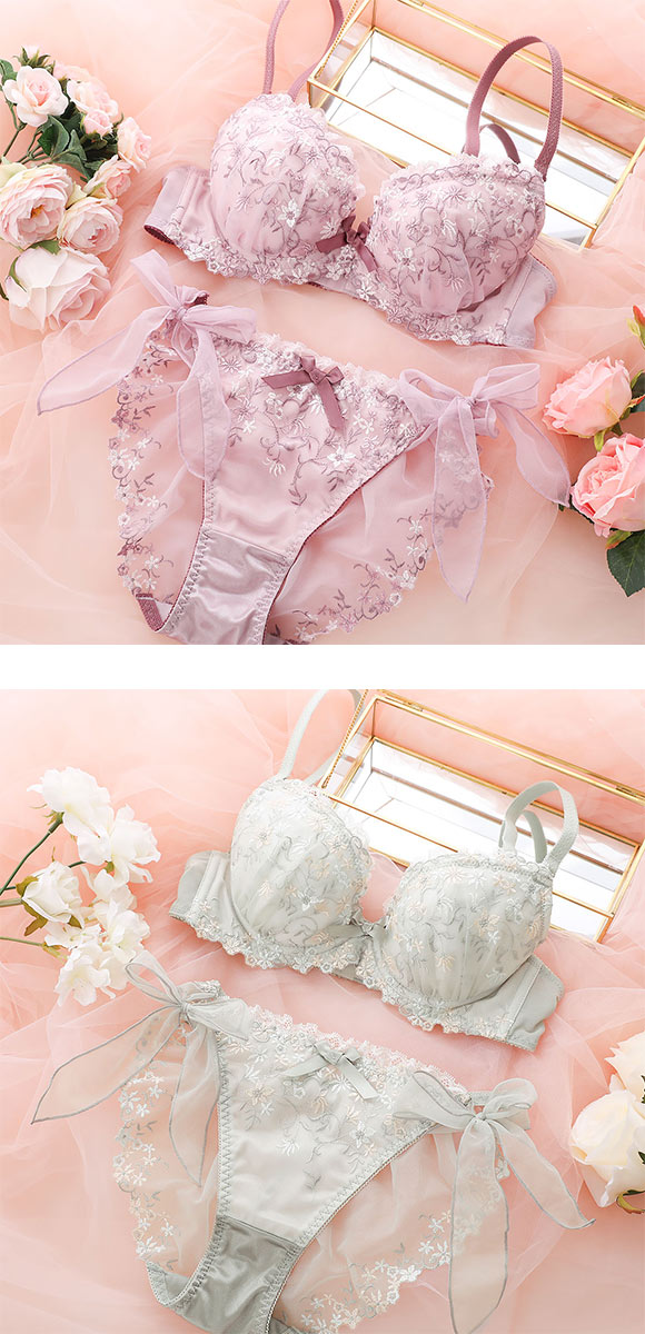 ココランジェ プッチフルールガーデン ブラジャー ショーツ セット