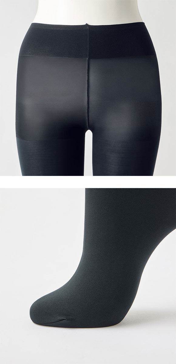 グンゼ KIREILABO 65デニール ソフトタッチ タイツ レディース レッグ