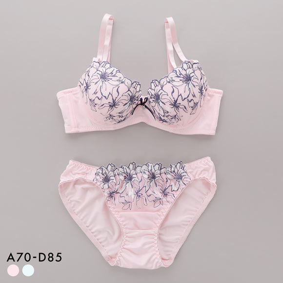 サンエイ 脇高 フェミニンカサブランカ ブラセット ABCD 脇肉 はみ肉