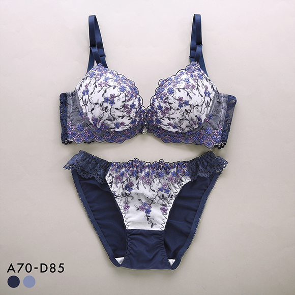 サンエイ 脇高 クリスタルブーケ ブラセット ABCD 大きいサイズ