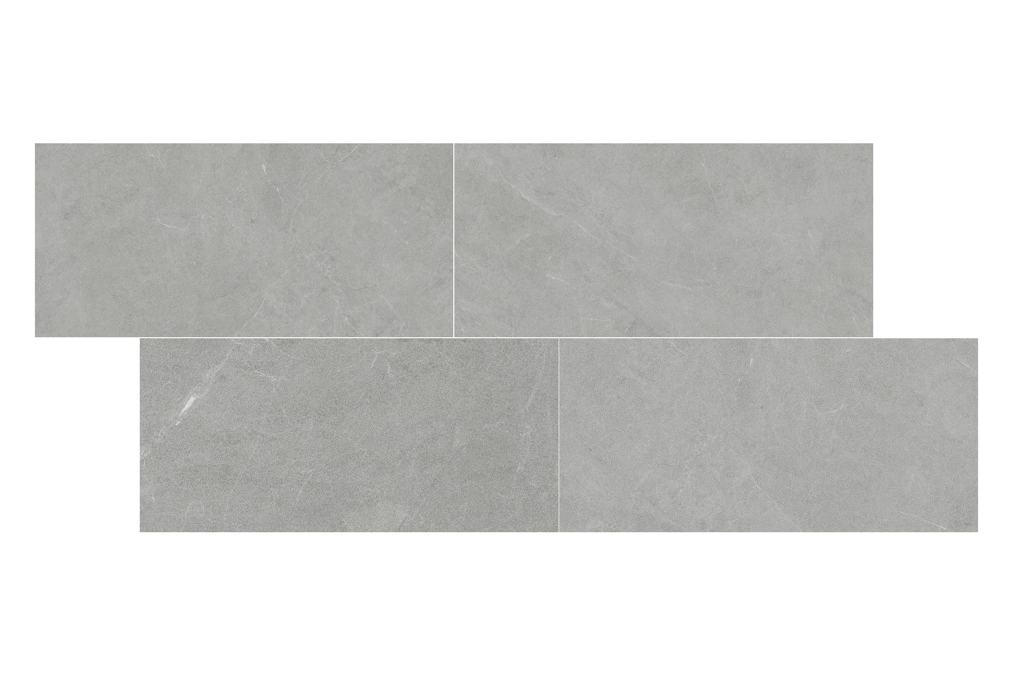 Continuum Grey 2x2 Offset Mosaic Natural - Walker Zanger