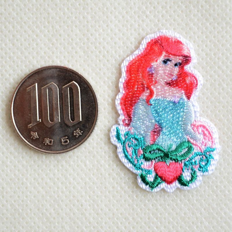 ワッペン アイロン ディズニー プリンセス リトル マーメイド アリエル