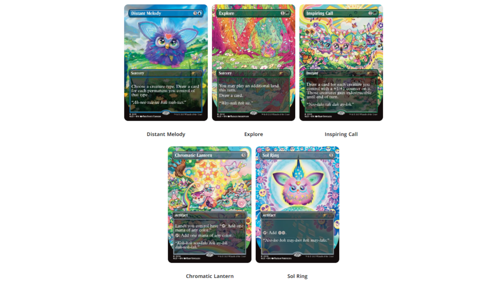 Magic: The Gathering's Furby crossover is deliciously deranged