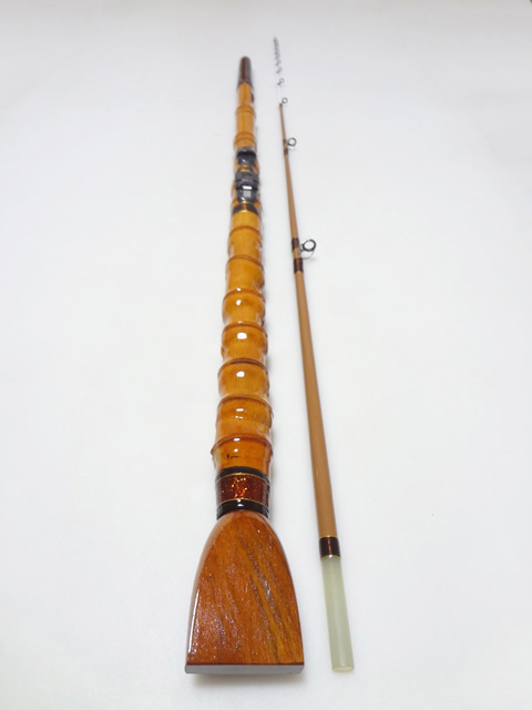 和竿テトラ穴釣り竿,全長1.6M：商品番号2408G