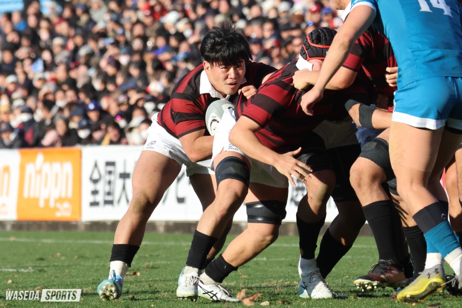 ラグビー部 全国大学選手権初戦、準々決勝で近大に快勝 日本一へ好発進