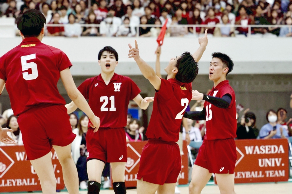 バレーボール部男子 ユニフォームスポンサー新規募集 – 早稲田大学