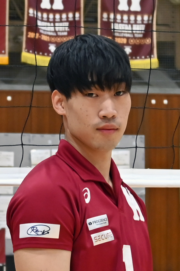 バレー部男子ユニフォームスポンサー 「豊田合成」「プログデンス