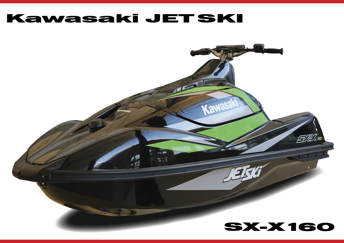 gallery】カワサキが新しい「ジェットスキー」を発表。ハンドル固定式