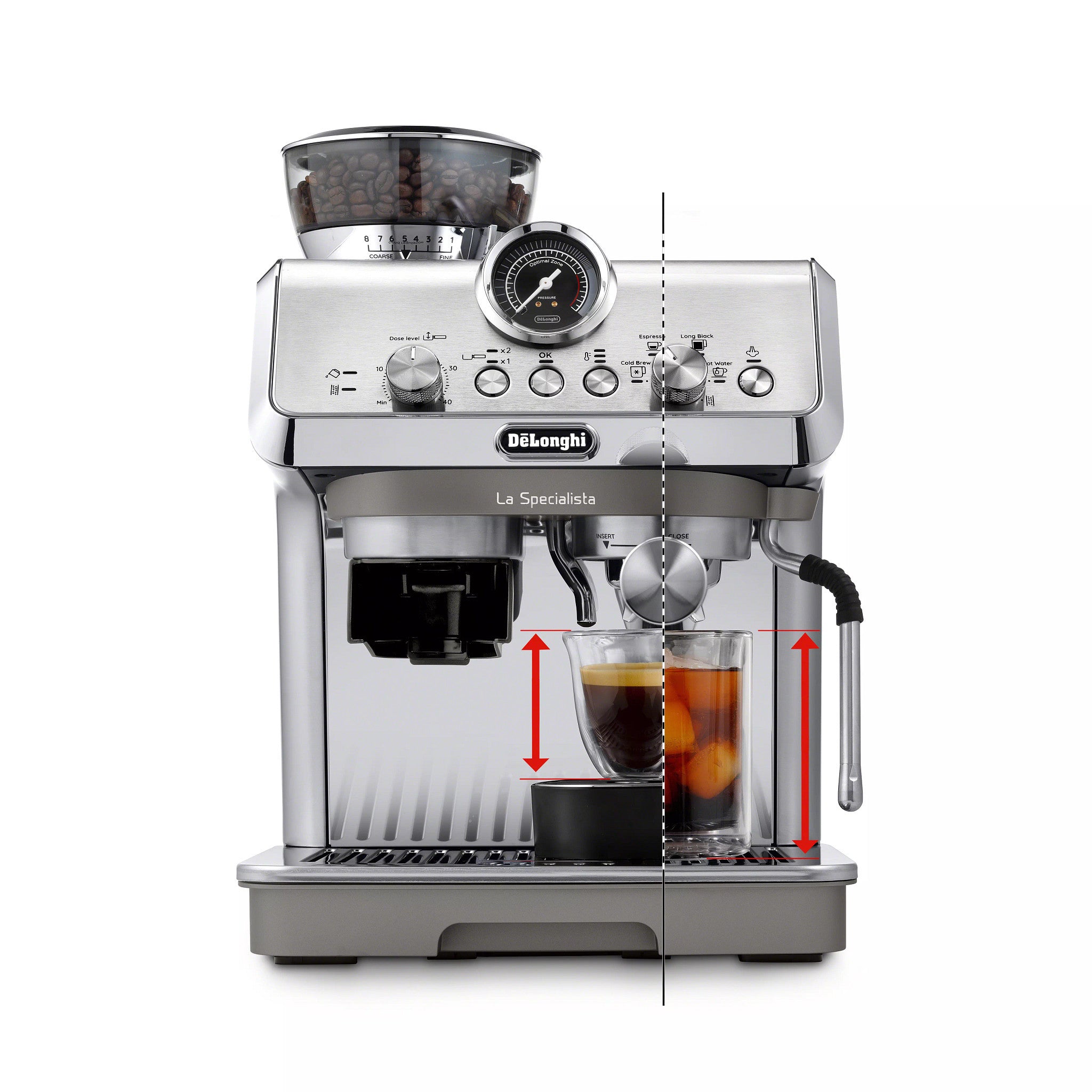 La Specialista Arte Evo Espresso Machine with Cold Brew – Whole