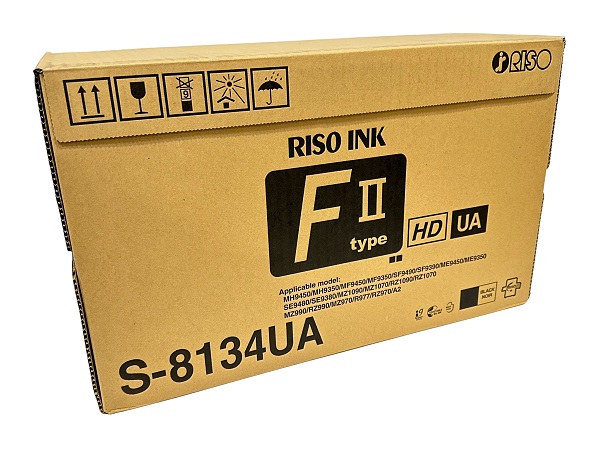 Riso S7124 S4841 HD Black Duplicator Ink For Use In S4841, S-4841