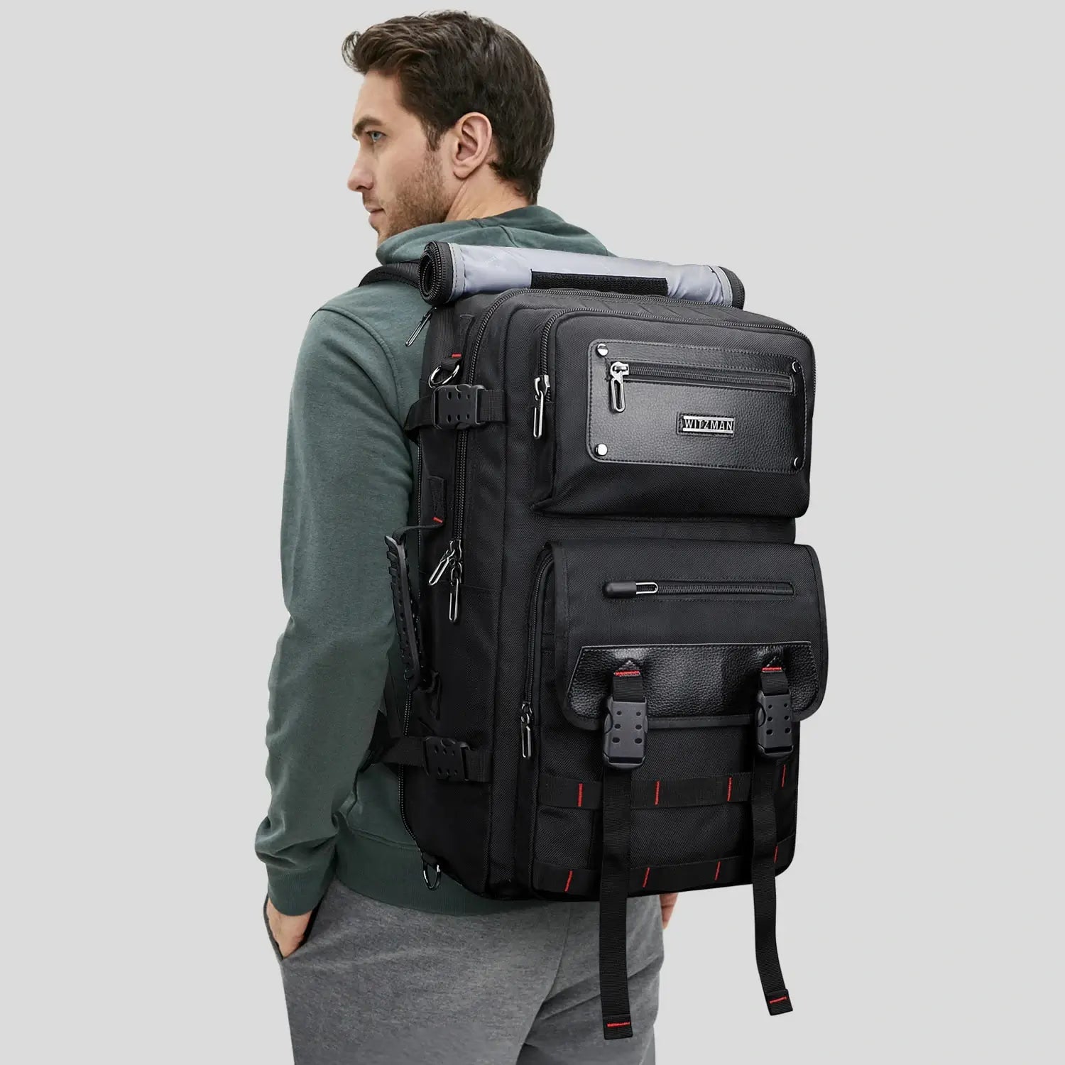 Carry On Travel Backpack for Men Fit for 17 Inch Laptop Backpack