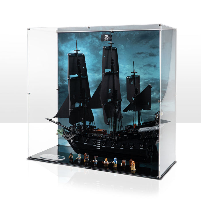 Display Case for LEGO® Icons: Captain Jack Sparrow's Pirate Ship