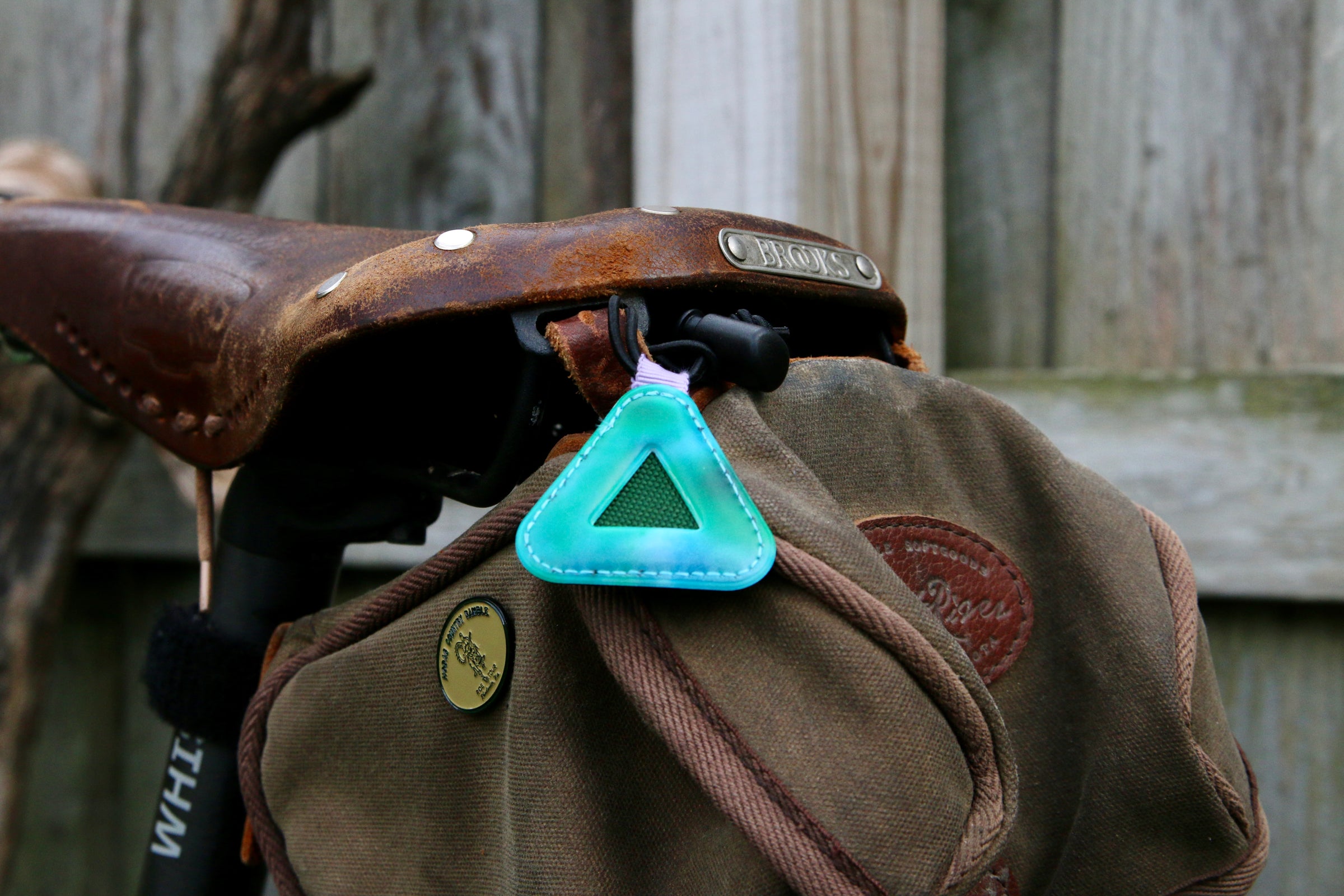 Blue Lug Mini Triangle Reflector – Wilde Bicycle Co.