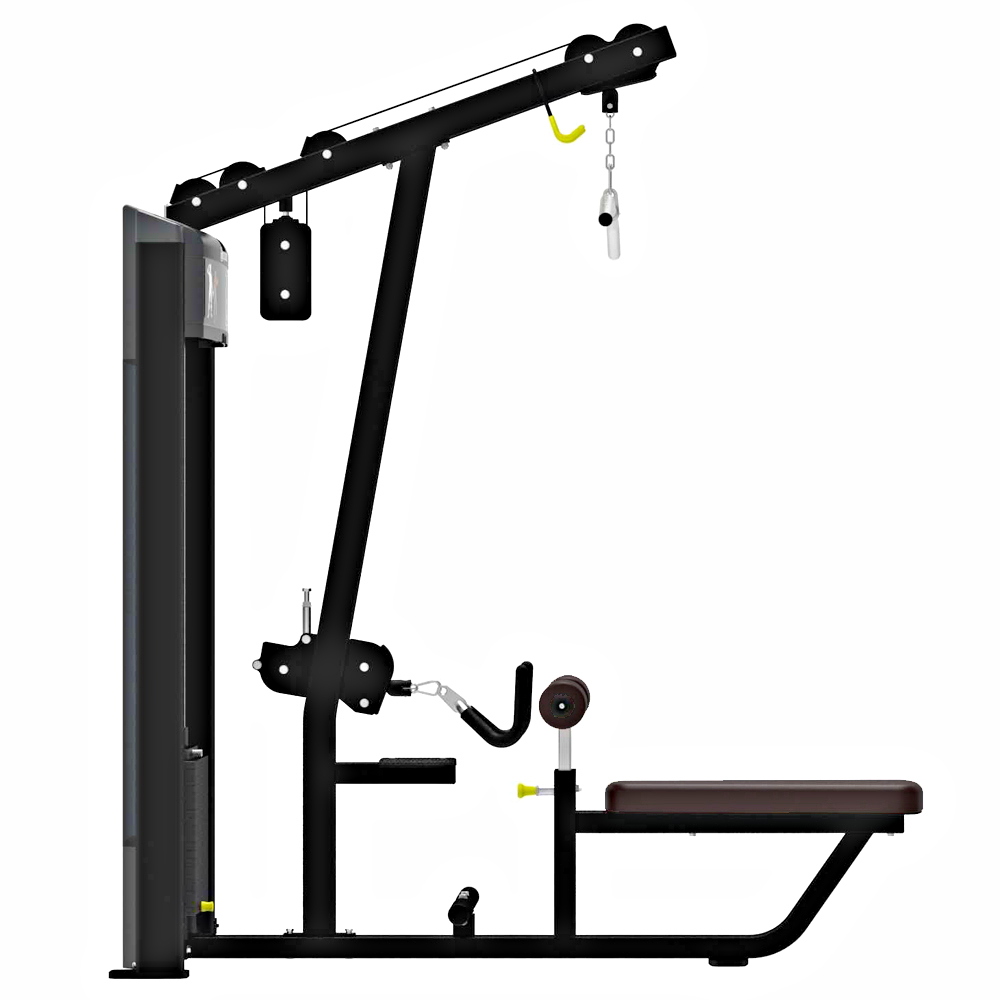 ラットプルダウン / バーティカルロー | 広背筋、僧帽筋、大円筋など