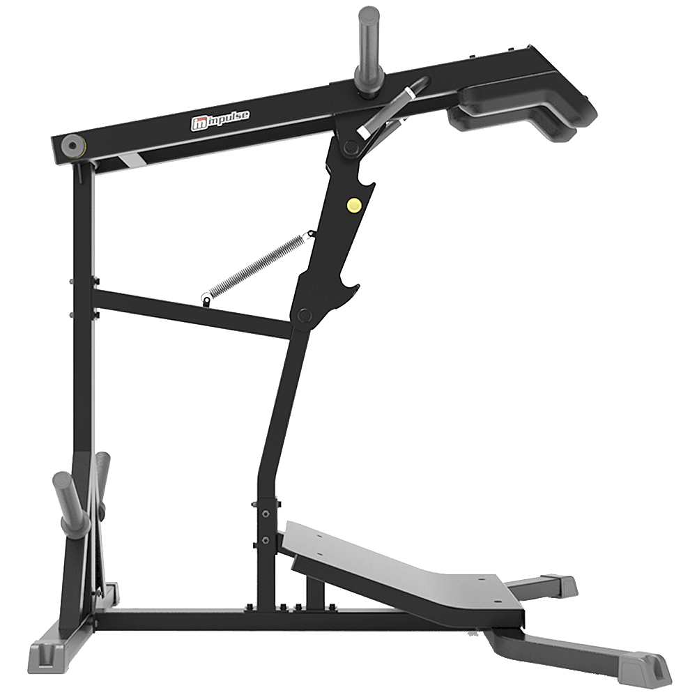 レバレッジスクワット / カーフ Vスクワット | 主に大腿四頭筋、ハム