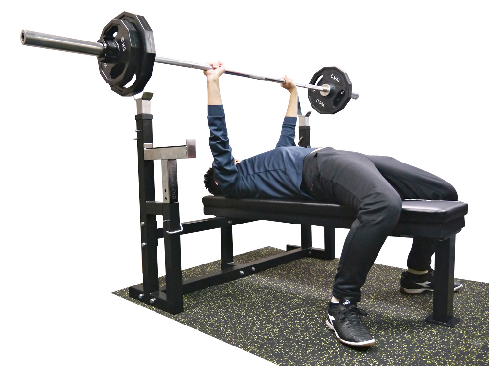 オリンピックトレーニングセット | トレーニングベンチとバーベルが