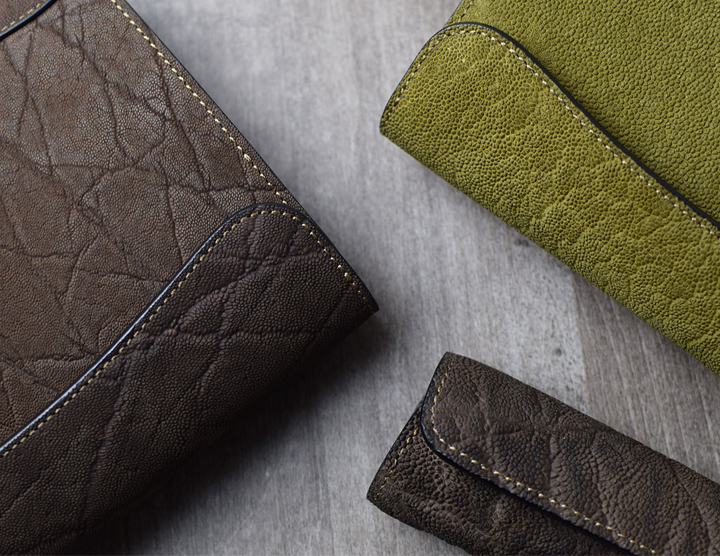 エレファントレザーを用いたステイショナリーアイテムについてのお話