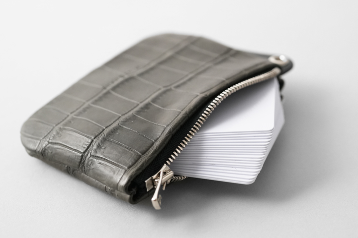 クロコダイル製ユーティリティポーチ・NORMA（ノーマ）についてのお話