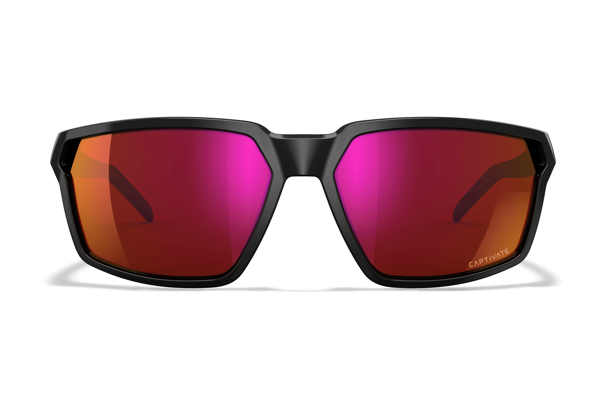 WX Sierra Sunglasses - CAPTIVATE™ Red Mirror (Non-Polarized