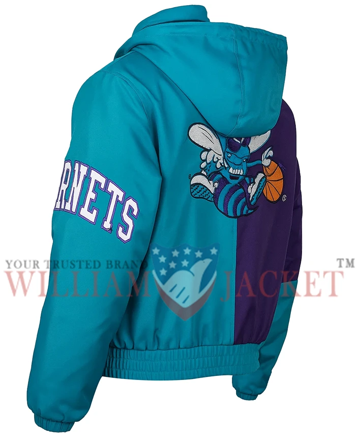 Shop Charlotte Hornets 90s Jacket For Sale - William Jacket