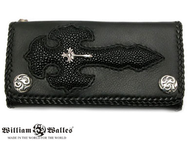 財布 ウォレット 牛革 ジュエリー ブラック・ベーシック WW-0002 BK