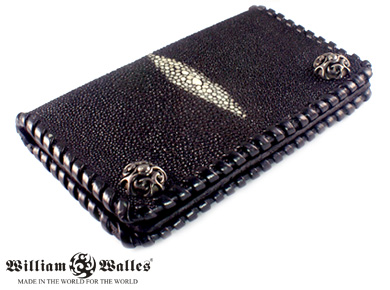 レザー 財布 ウォレット スティングレイ,牛革 アクセサリ X Stingray