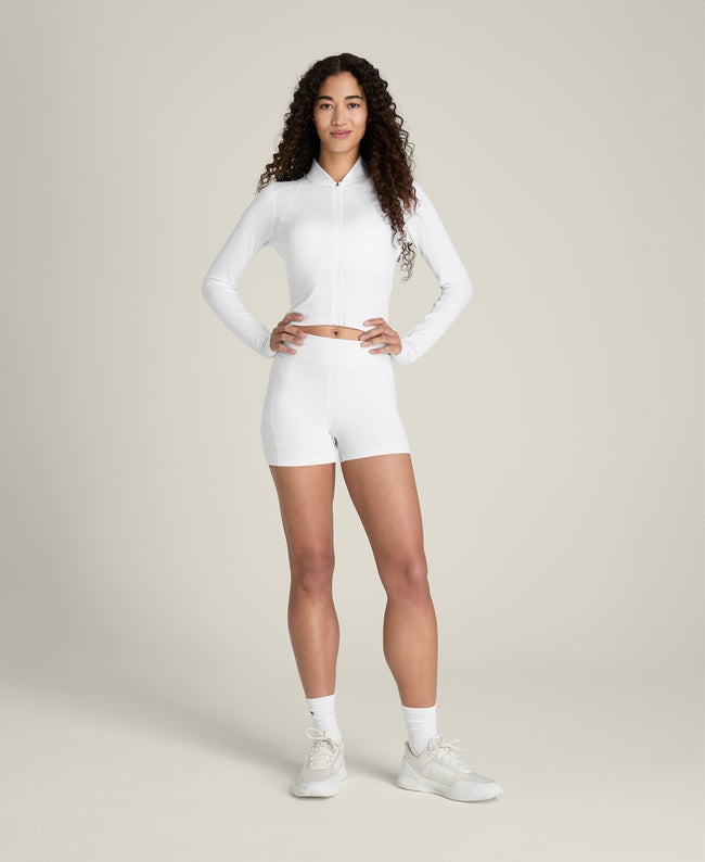Bright White All Day Full Zip | Wilson Sporting Goods