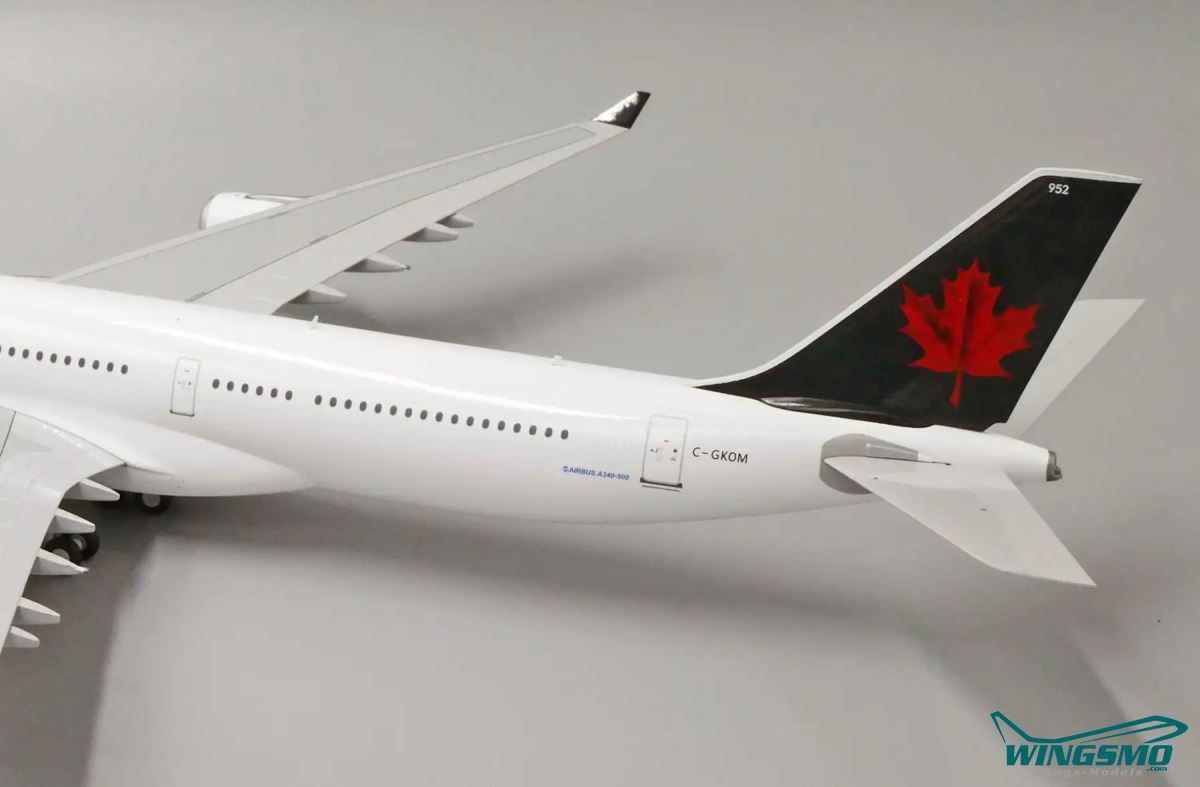 JC Wings Air Canada Airbus A340-500 C-GKOM LH2177 | WINGSMO.com