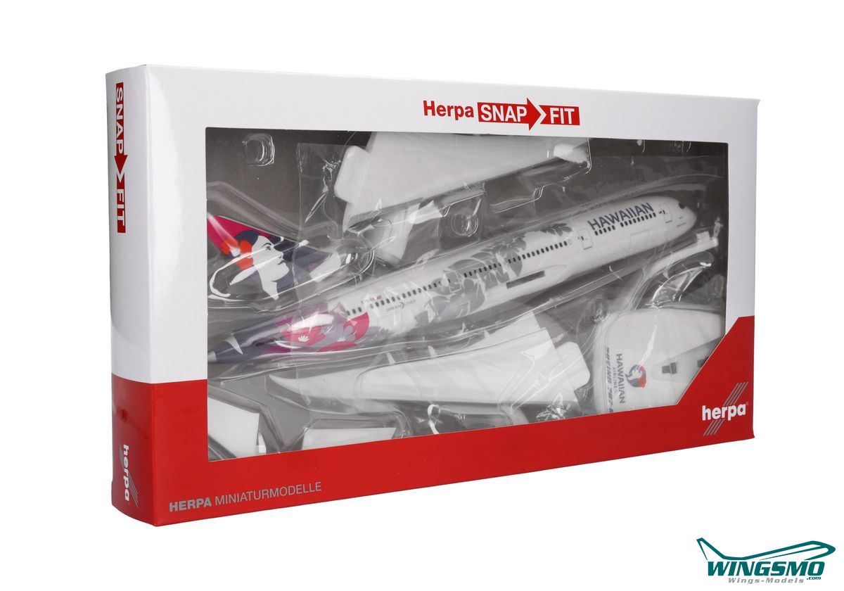 Herpa Wings Hawaiian Airlines Boeing 787-9 Dreamliner N781HA