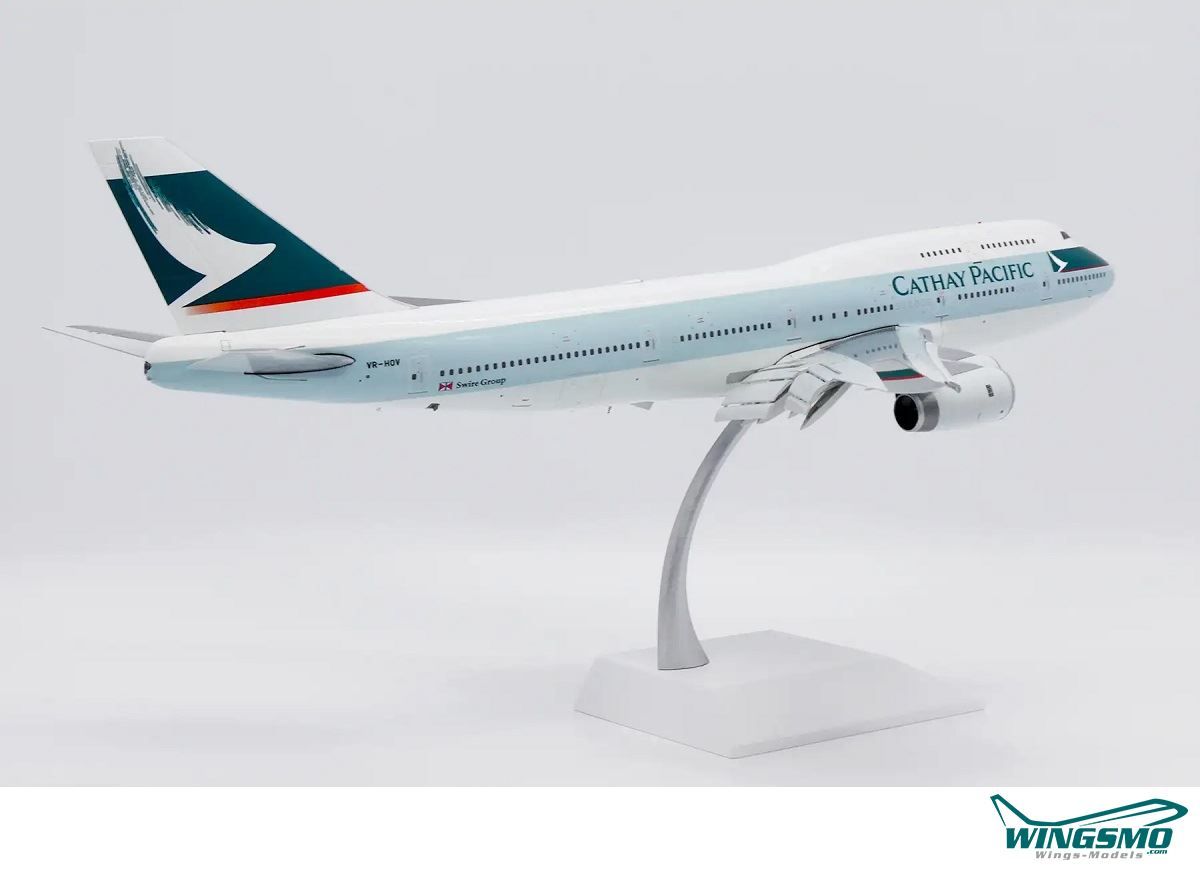 JC Wings Cathay Pacific Airways Boeing 747-400 VR-HOV Flaps Down