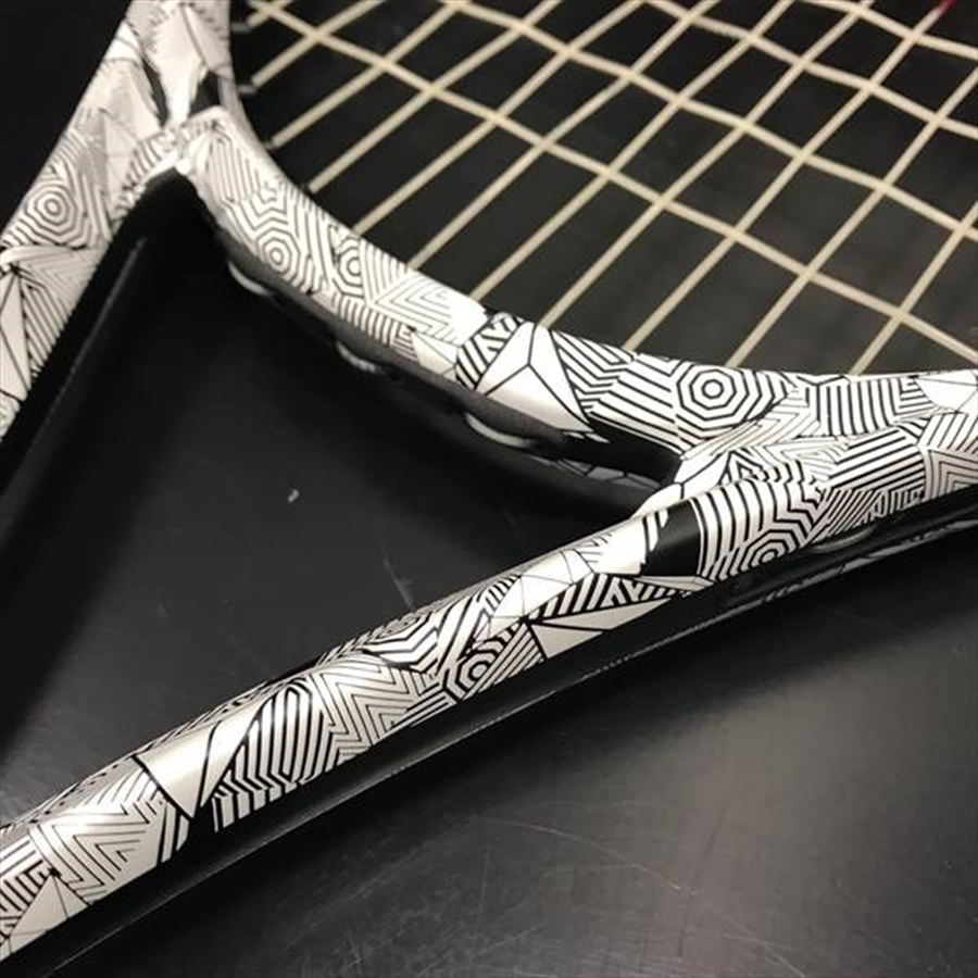 店舗ブログ【GEEK通信】【ヘッド】「ヘッド黒塗り謎ラケを打ってみた