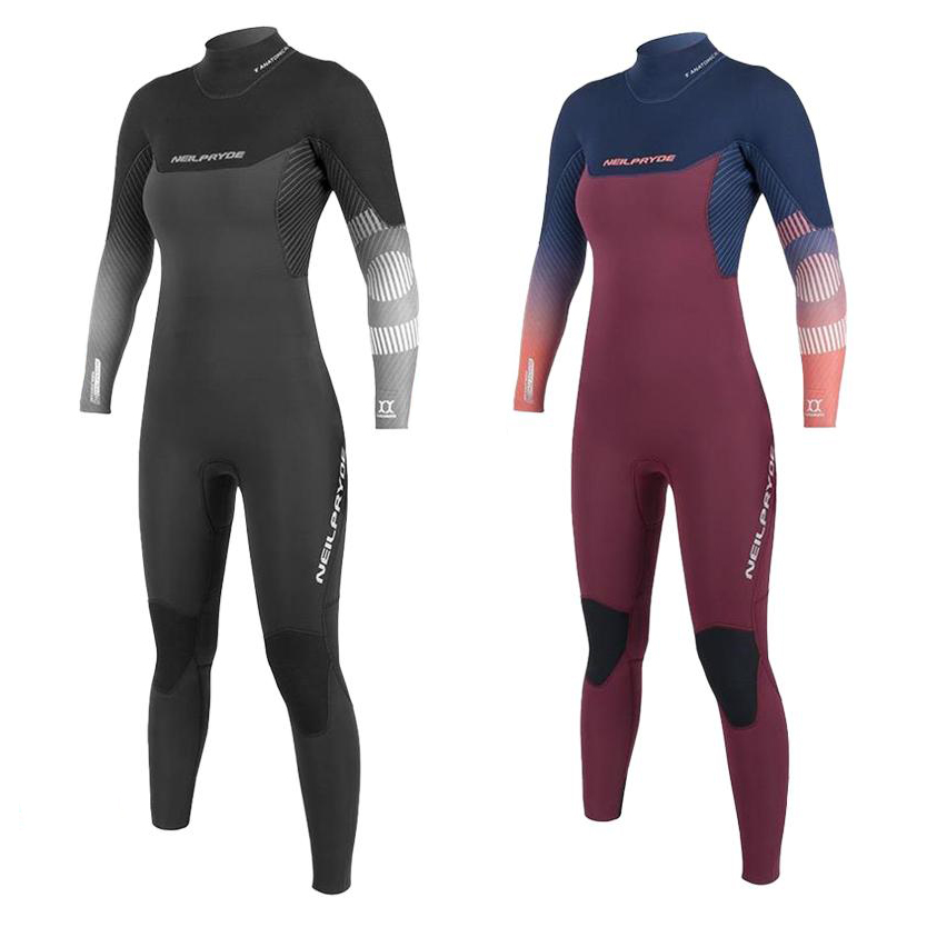 Neil Pryde Womens Serene Back Zip 5/4/3 Kiteboarding Wetsuit