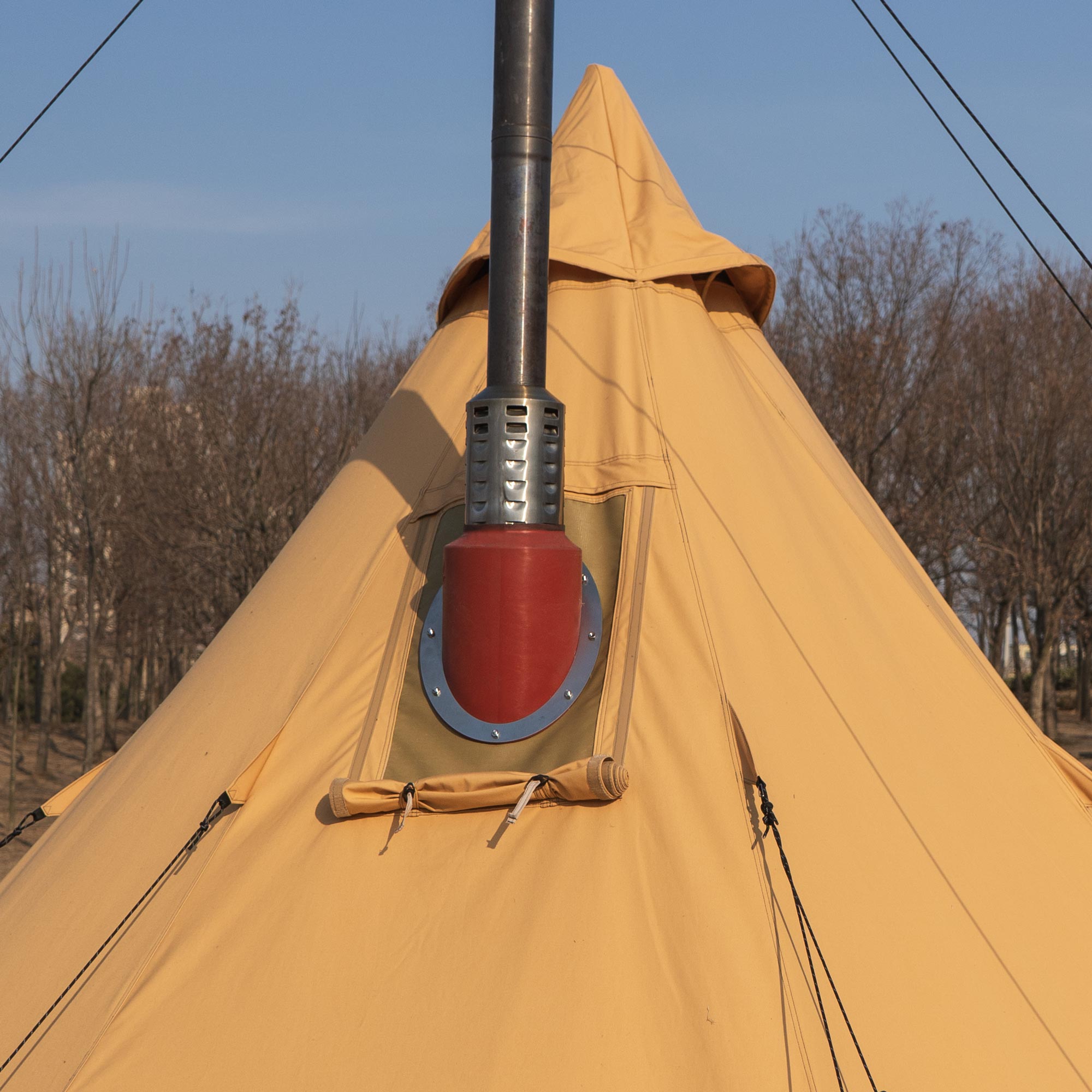 Winnerwell® Triple-wall Heat Protector Chimney 2.5